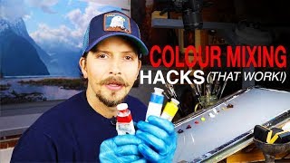 COLOUR MIXING SOLUTIONS in oils - Create 3D Effects + What's on my Palette!