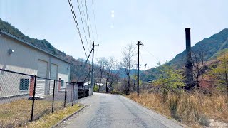 4K 栃木県内車載 2022.04.25 ❚ R122－新緑の足尾日光 / 足尾銅山跡と旧国道122号線を走る･広大な産業遺構の点在する県道と廃国道 Extraordinary Road