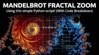 Coding a Smooth Mandelbrot Zoom in Python