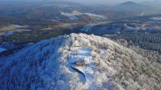 Blick von oben - Winter im Zittauer Gebirge #1 4K - DJI MAVIC