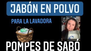 El MEJOR JABÓN en polvo para la LAVADORA que he probado