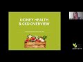 CHRC - Chronic Kidney Disease (1 of 3): Kidney Health & CKD Overview