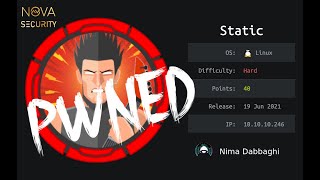 Hackthebox static OSCP machine - Root part