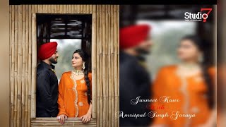 LIVE WEDDING CEREMONY ** JASNEET weds AMRITPAL ** BY STUDIO 7 TANDA MOB:98145-66645