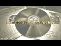 The First Ever recording of Wesley's 'Ascribe unto the Lord' : 1926