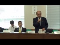 【2014.9.12】第11回自動車関係税制のあり方に関する検討会 二之湯総務副大臣