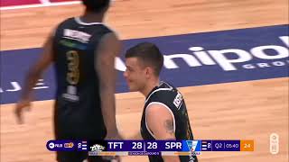 NLB ABA League 2 2023/24 highlights, Round 9: TFT Mozzart Skopje - Spartak Office Shoes (31.1.2024)