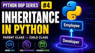 Inheritance Explained | Create Subclasses Like a Pro | Python OOP Series #4
