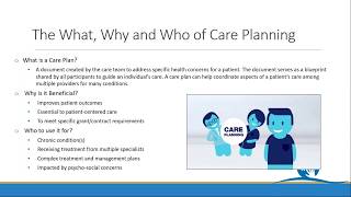 Intergy EHR v11 Care Plan Module Training