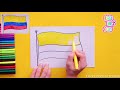 how to draw the national flag of colombia