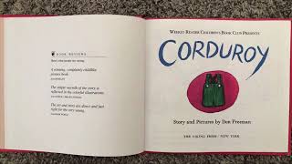 Corduroy by Don Freeman