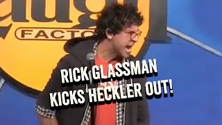 Rick Glassman kicks heckler out of Laugh Factory