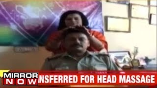 Delhi Police S.H.O Transferred For Taking Head Massage From Godwoman