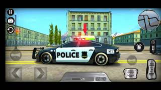 Police car drift android game