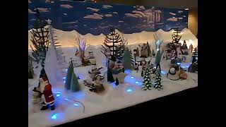 Christmas Elegance at Hilton: A 2009 Holiday Display inside Hyatt Regency