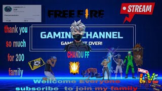 CHANDU FF 🎶 is live