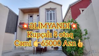 ‼️MASAZİRDA 1.5 SOTDA 2  ‼️MƏRTƏBƏLİ💥KUPCALI 💥4 💥OTAQ  ‼️