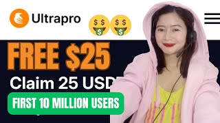 Withdraw Free $25 Instantly From Ultrapro Exchange | Make Money Online