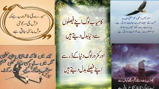 Golden Words In Urdu | Sunehri Aqwal | Collection Of Beautiful Quotes In Urdu #queen