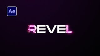 Glowing Digital Pixel Logo Reveal | After Effects Tutorial ( Beginner )