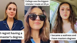 Companies don't care about college degrees - TikTok Rants on not finding a good job after graduation