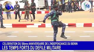 58 ANS D'INDÉPENDANCE DU BENIN: LES TEMPS FORTS DU DÉFILÉ