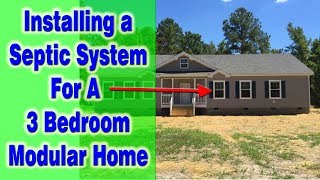 Installing A Septic System For A Modular Home