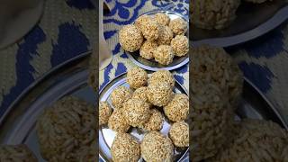 Up and bihar style murmure ke laddu | Makarskranti special #shorts #up #Bihar #testy traditional