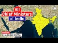 All 30 Chief Ministers of India | Chief Minister of State and UT's | UPSC Pre & Mains