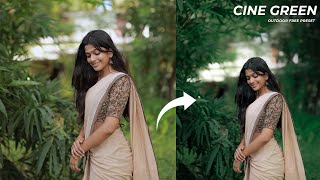 Photoshop Moody Cine Green  | Special Portrait Wedding Presets Pack Free Download