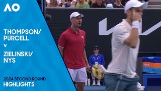 Purcell/Thompson v Nys/Zielinski Highlights | Australian Open 2024 Second Round