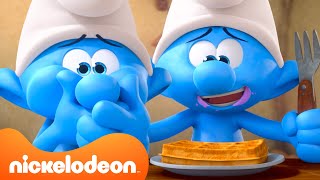 Os Smurfs | Classificação das Comidas dos Smurfs por NOJEIRA! 🍽️ | Nickelodeon em Português