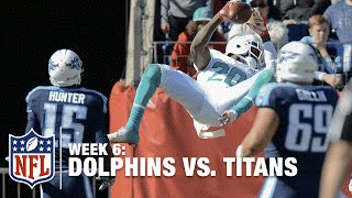 Reshad Jones' Pick Six Against Marcus Mariota, Soars Into the End Zone! | Dolphins vs. Titans | NFL