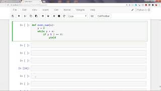 Python 3 Programming Tutorial | Python Generator function