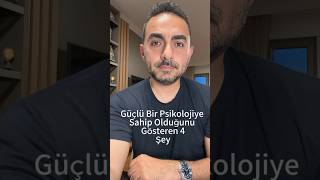 Sağlam psikolojinin işaretleri