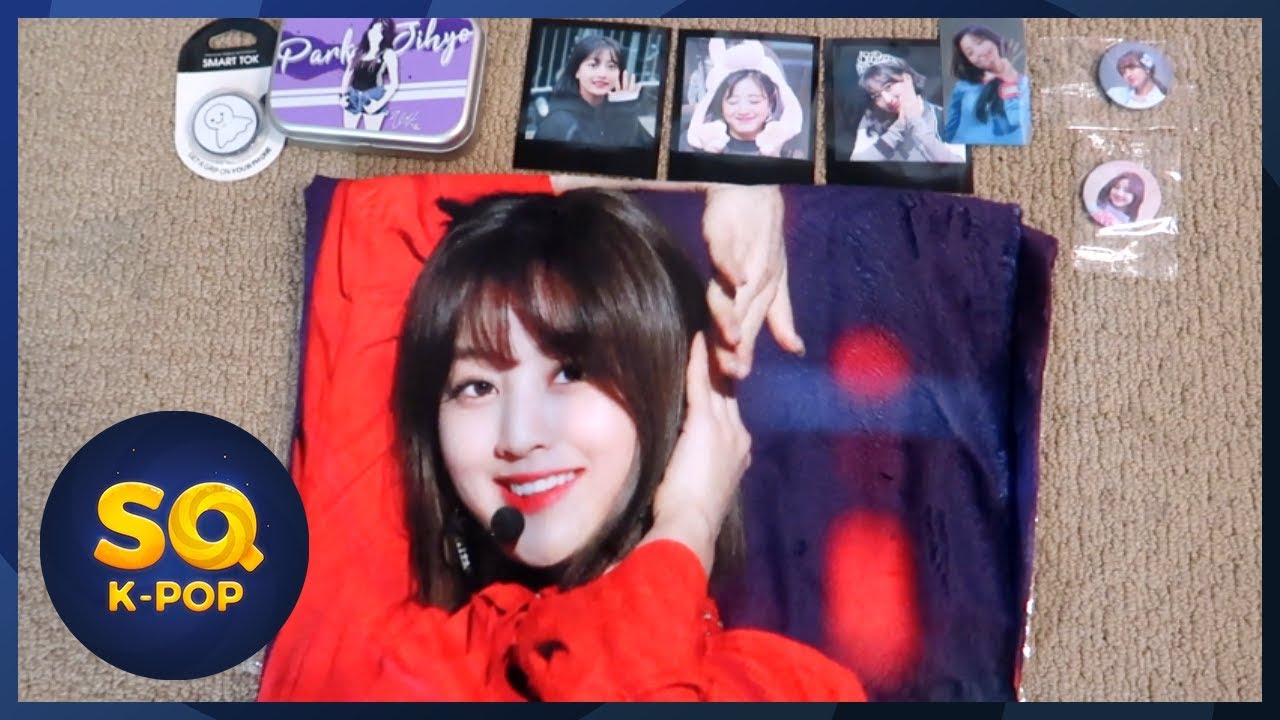 Jihyo 2019 Birthday Support Unboxing - YouTube