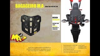 Instalação Bagageiro Bros 160