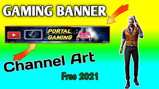 How to Make Gaming Banner For YouTube Gaming Banner Kaise Banaye