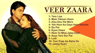 Veer Zaara Songs  || All Songs || Shahrukh Khan Preity Zinta || Evergreen Hits​​​​​ || Jukebox