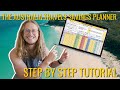 The Australia Travels Saving Planner | Step by Step Tutorial 🤑