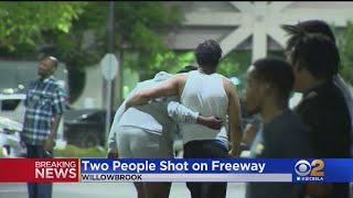 2 people shot on westbound 105 Freeway in Willowbrook