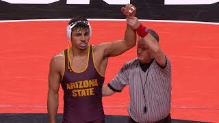 Recap: No. 21 Arizona State wrestling opens up Pac-12 competition with win over Oregon State