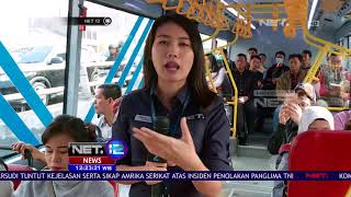 Rute Rekayasa Transjakarta Mulai Diberlakukan - NET12