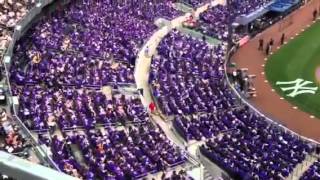 NYU Class 2012 Graduation Yankee Stadium NYC