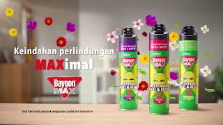 Iklan Baygon Max Aerosol Anti Nyamuk, Lalat Dan Kecoa \