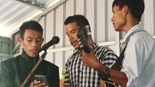 Special song 3 brothers.  Dadenggre church visited Sadolpara S.D.A Company.