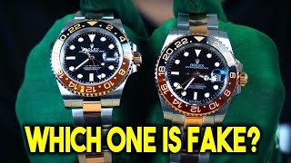 REAL vs FAKE Rolex Comparison - How To Spot A Fake Rolex Watch