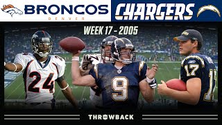 The Fork in the Road Game (Broncos vs. Chargers 2005, Week 17)
