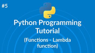 Lambda / Anonymous function in python || python tutorial for beginners #5 || Arbitrary arguments