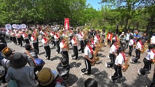 ブラスエキスポ2017　京都橘高校吹奏楽部　西コースパレード  Kyoto Tachibana SHS Band